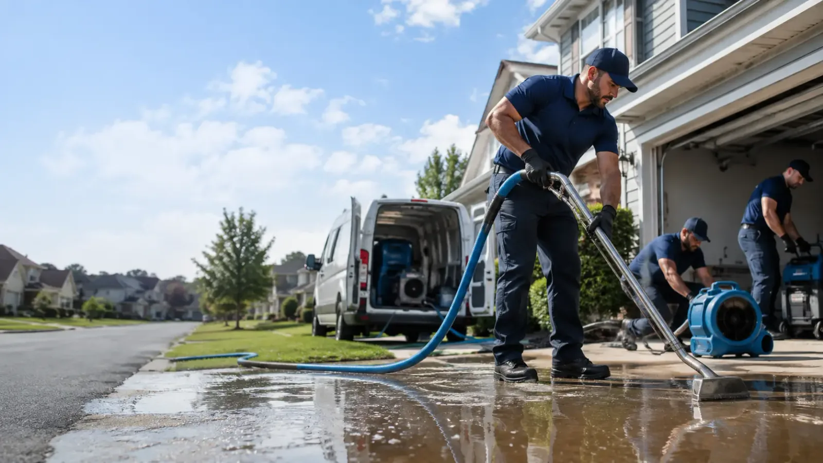 Flood Damage Restoration in Headrick, OK